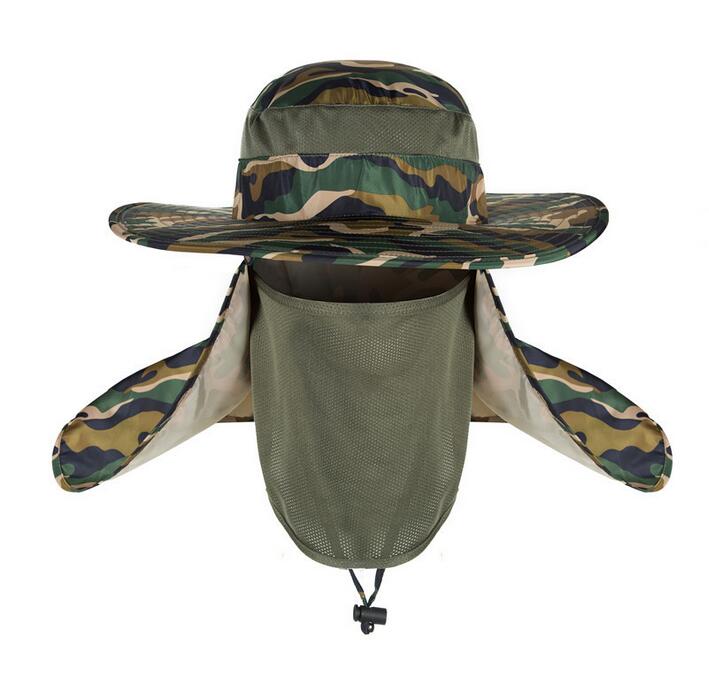 Gorro de pesca con protección UV para exteriores, para el cuello con solapa protección facial, máscara para el sol, diadema, equipo de pesca, sombrero antimosquitos para la lluvia y el sol, 2022: 6