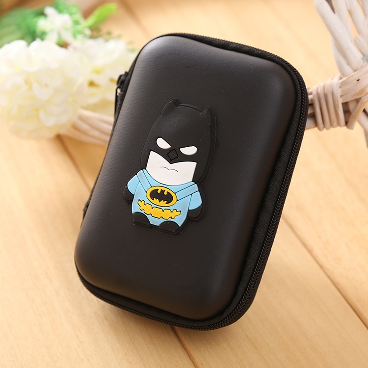 Lovely Silicone Coin Purse Cartoon Coin Key Wallets Rectangle Earphone Holder Bags Kids Cute Wallet: 3