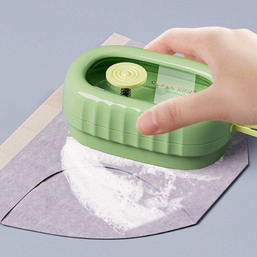 Multifunctional Clothes Cleaning Brush with Soap Dispenser Portable Underwear Laundry Brush Bathroom Cleaner Press Liquid
