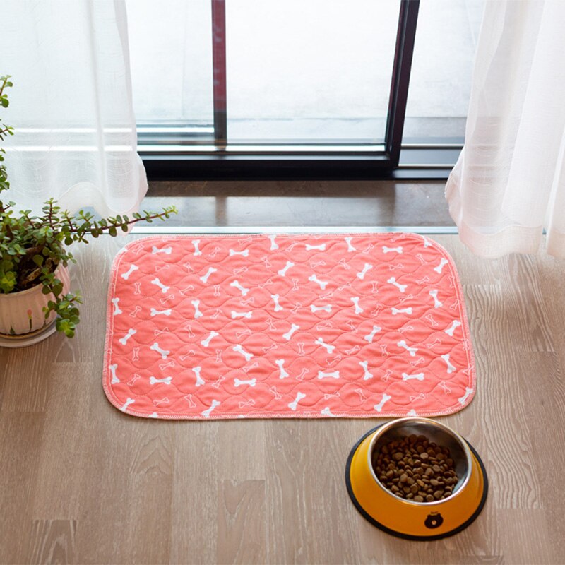Tapis imperméable lavable pour animaux de compagnie, couche lavable pour chien, réutilisable, tampon d'urine pour animaux de compagnie, tampons absorbants rapides pour le sommeil, doux, couverture de lit