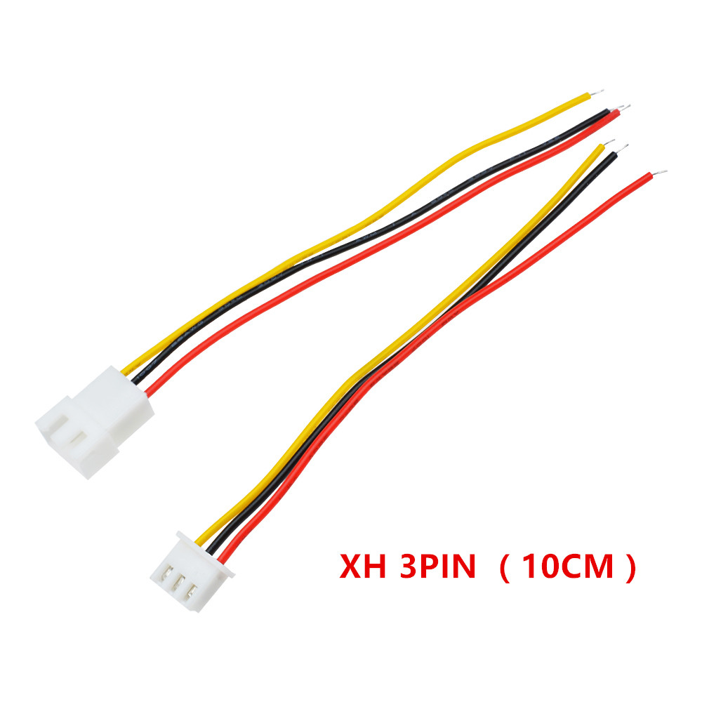 5 ensembles JST XH 2.54mm câble connecteur 2 broches 3pin Pitch mâle femelle prise de courant 10 cm 30 cm longueur de fil: 10CM XH 3PIN
