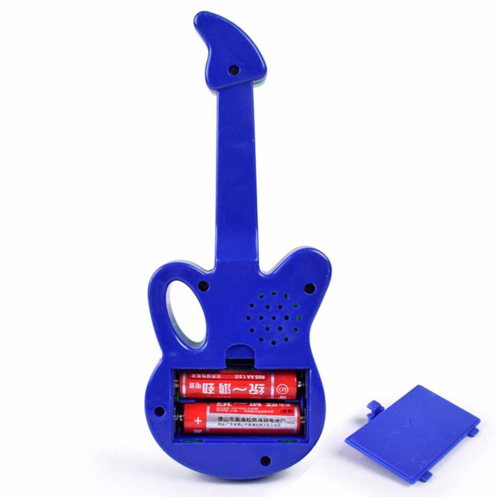 Juguetes para bebés 3psc Super niños bebé guitarra infantil guardería rima sabiduría desarrollo simulación música plástico mejor