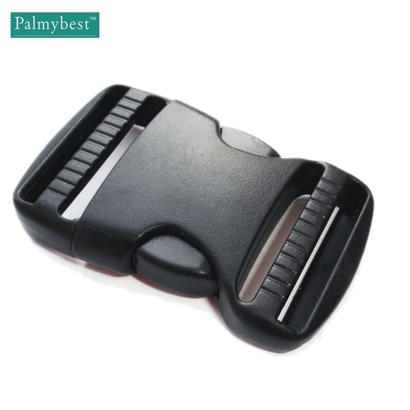 2 &quot;  (50mm)  abs plastspänne klämma dubbeljustera plastrem klämma bagagerem bältesspänne platt snabbspännen 2 st/påse