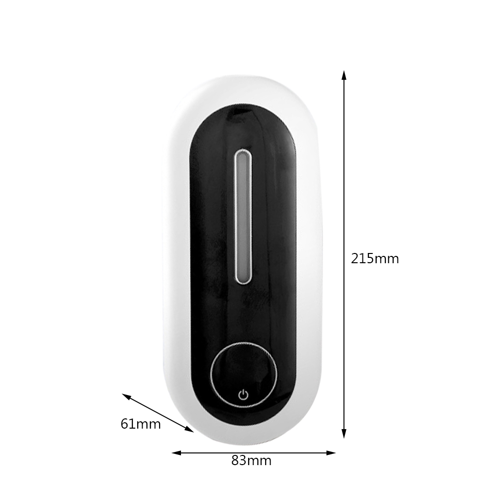 Liquid Soap Dispensers Automatic Intelligent Touchless Sensor Induction Hand Washer Wall Mounted ABS Shampoo Holder Container: Default Title