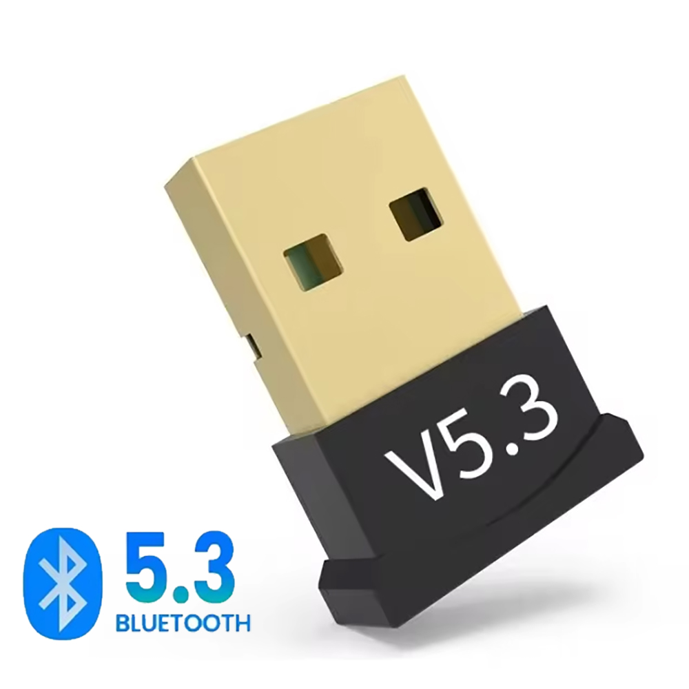 USB Bluetooth 5.4 Adapter USB Bluetooth Dongle for PC Wireless Mouse Keyboard Speaker Printer Music Audio Receiver Transmitter: WHITE