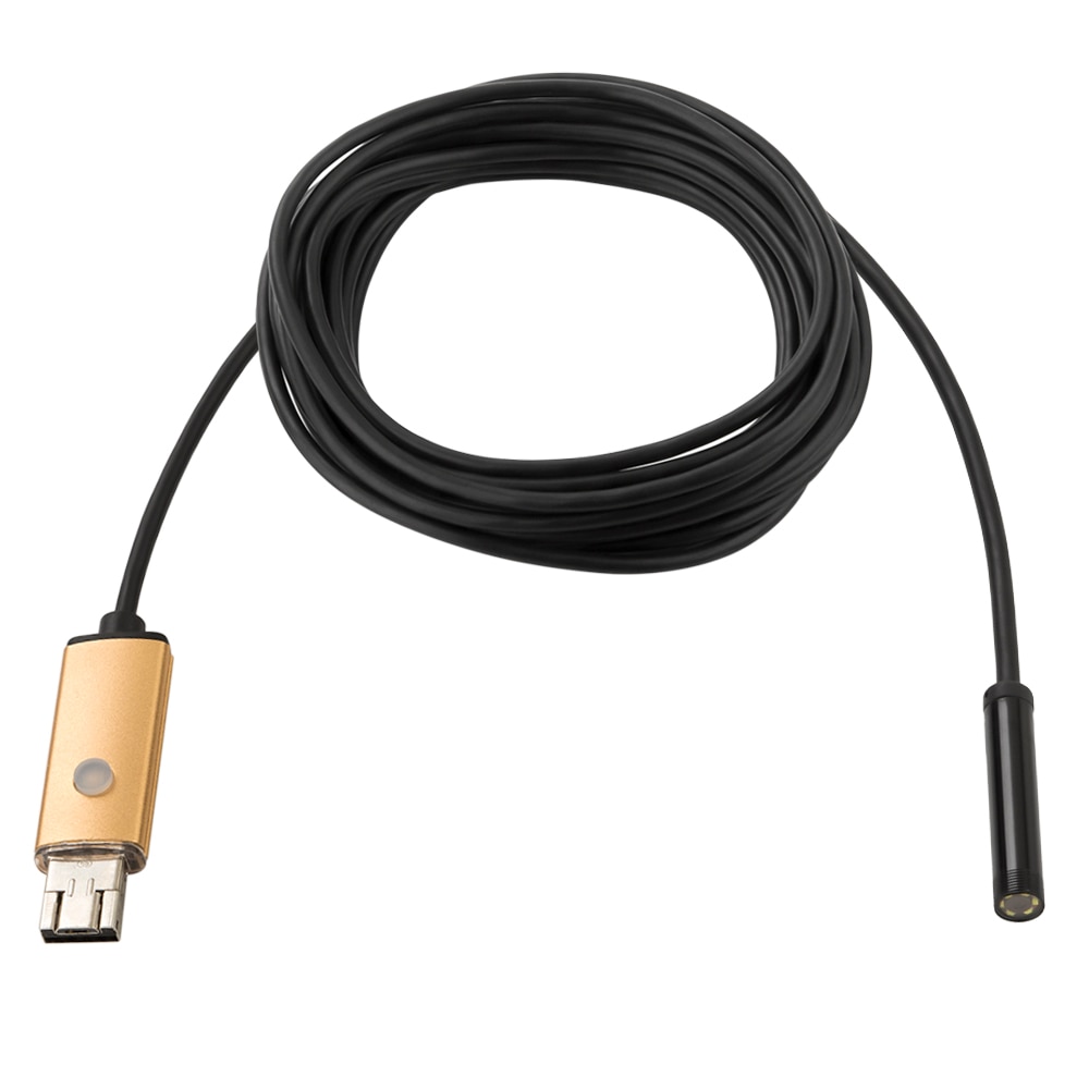 JCWHCAM 6LED MINI Camera Mobile Phone Mirco Usb Endoscope Mini USB Android Phone Endoscope Camera 5M HD 480P inspection Cameras
