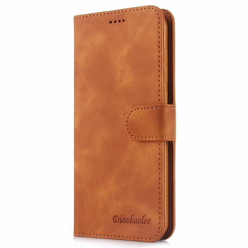Fällen Für Xiaomi Mi 9 SE Fall Abdeckung Magnetische Flip Mit Karte Slot Brieftasche Plain Vintage Leder Telefon Tasche Für xiomi Mi 9 9se Coque: For Mi 9 SE / Yellow