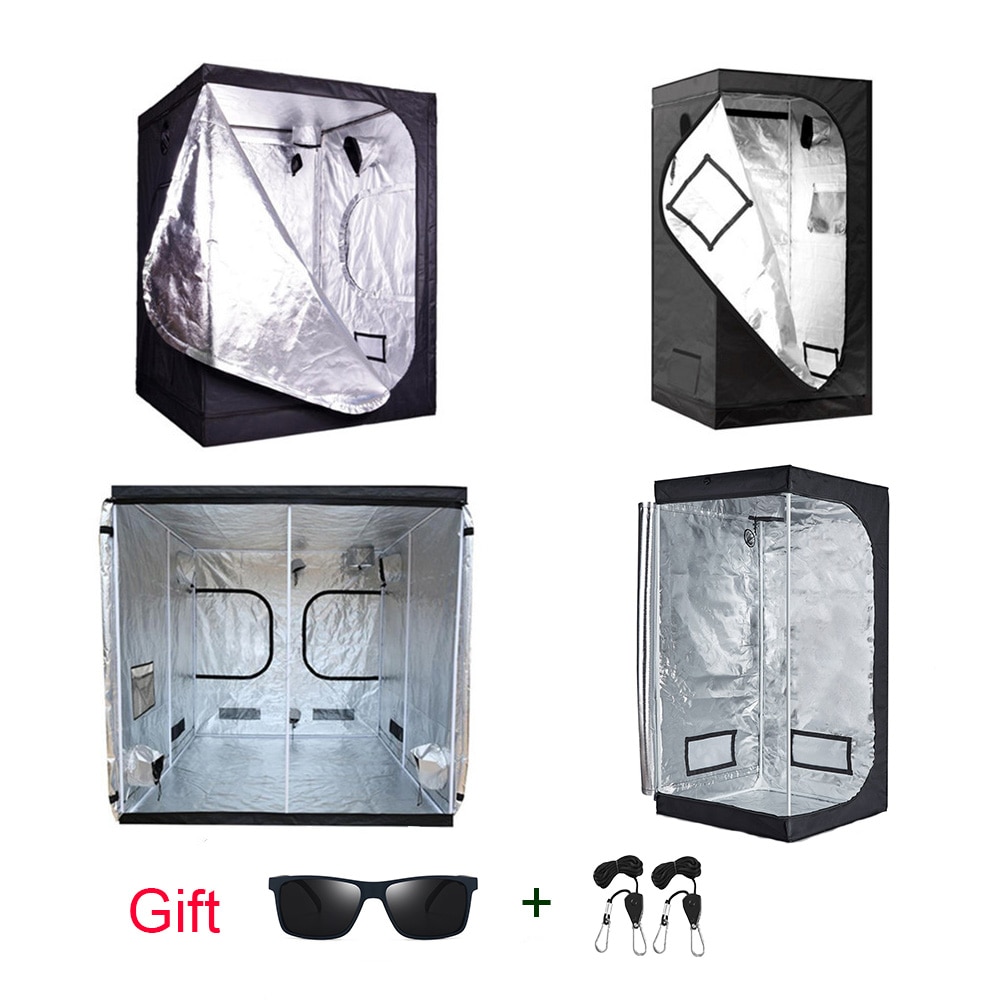 Led Grow Lighting Indoor Hydroponics Grow Tent,Grow Room Box Plant Grow, Reflective Mylar Non Toxic Garden Greenhouses 60/80cm