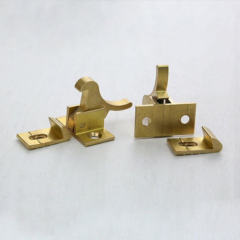 Antique copper Copper Bird Buckle Lock Buckle Doors and Windows Anti-theft Security Latch home Hard load