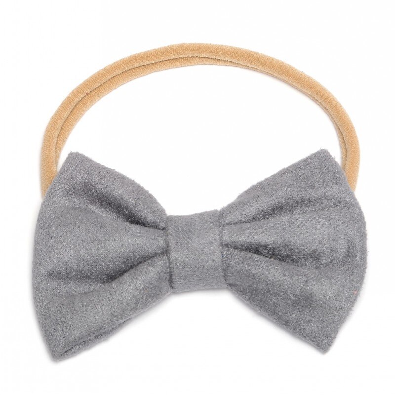 10 stks/partij Handgemaakte Stof Baby Bow Hoofdband Nylon Haarband Voor Babys One size fits Meer