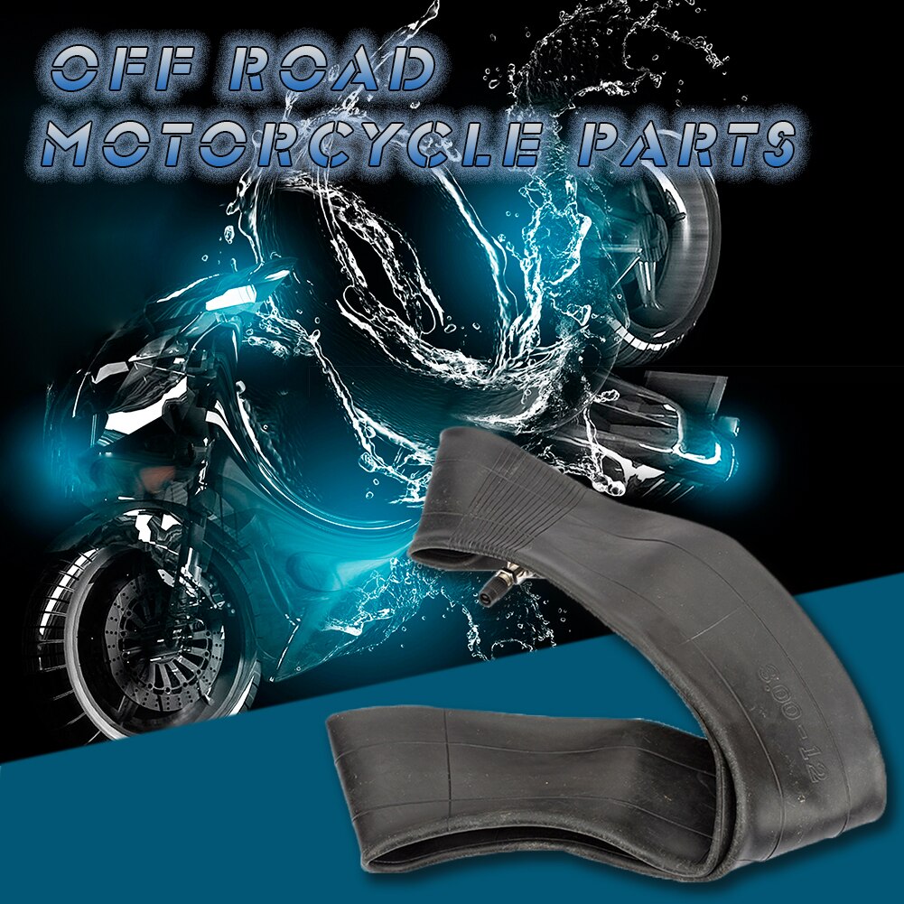 1PC Durable moto pneu pneu chambre à air 3.00-12 300x12 300-12 80/100-12 pour Scooter saleté Pit vélos CRF XR 110-140CC