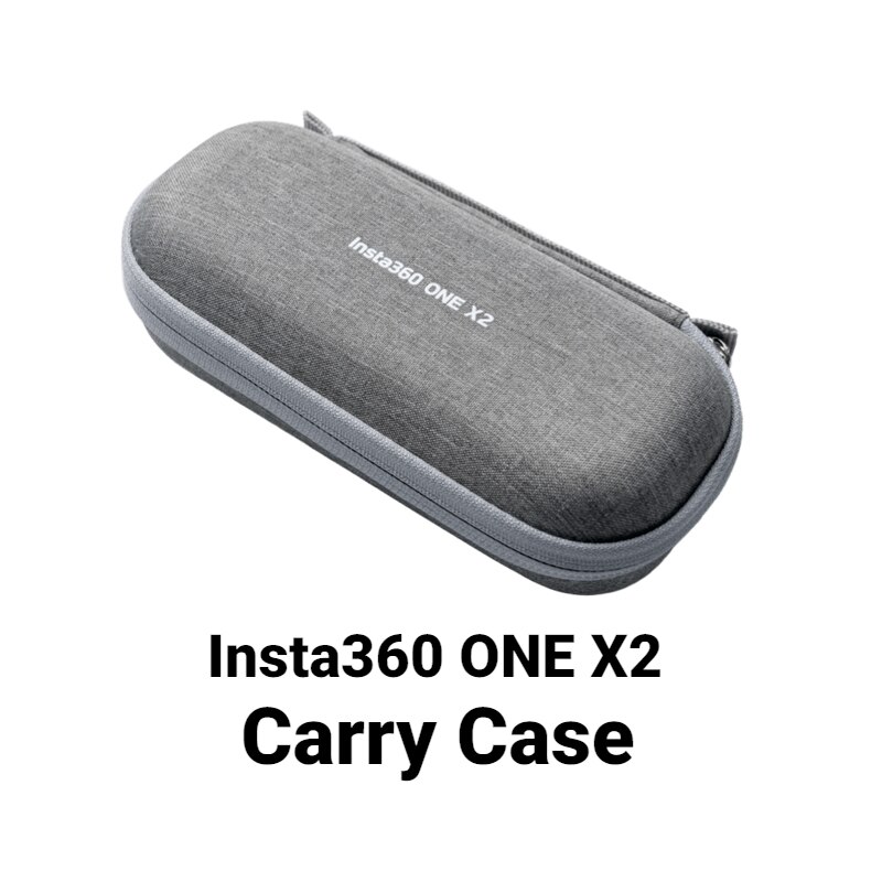 Insta360 One X2 bateria do GPS Len straż dla Insta 360 jeden X2 czas pocisku 1.2M 70cm 3M Selfie Stick osłona obiektywu Dive Case dla One X 2: Carry Case