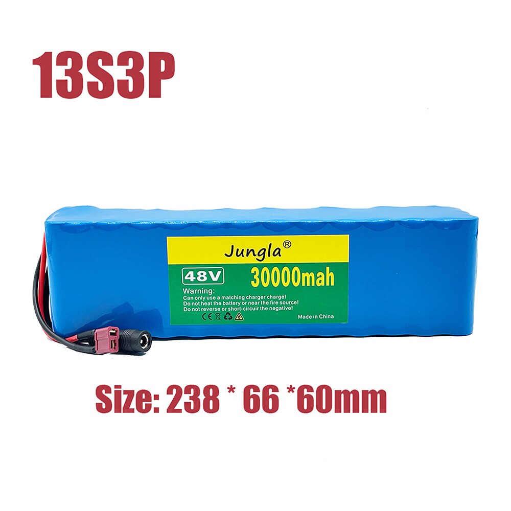 48v lithium ion battery 48v 30Ah 1000w 13S3P Lithium ion Battery Pack For 54.6v E-bike Electric bicycle Scooter