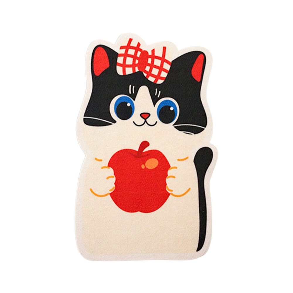 Vertical Cat Scratch Sticker Self-adhesive Cartoon Cat Climbing Mat Christmas Theme Scratch-resistant Cat Scratch Pet Supplies: YELLOW