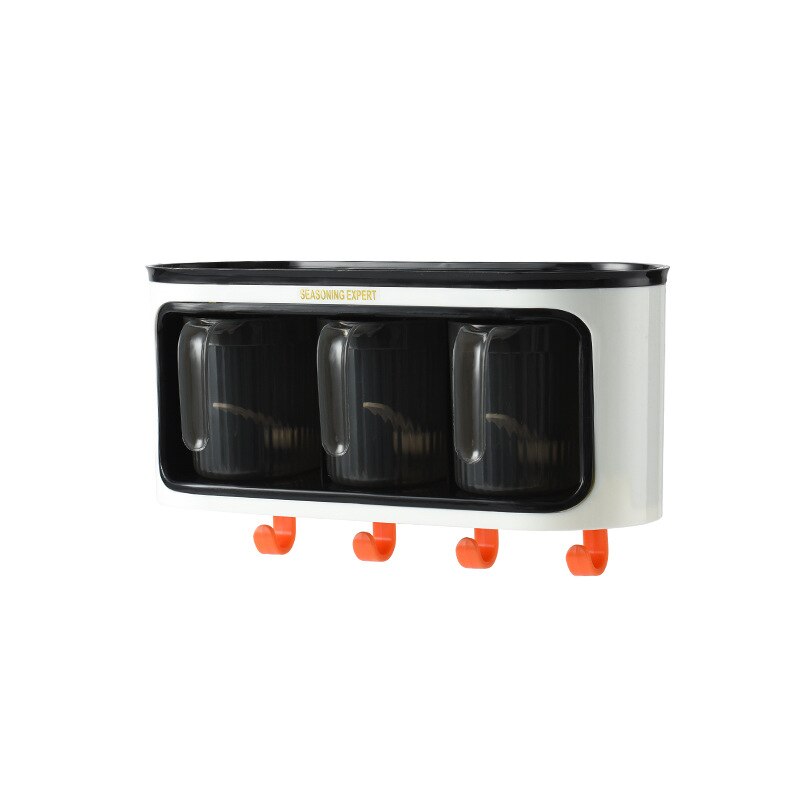 Quadratisch Stil Kaffee Speisewürze Organizer Rack Mit 3 Einlegeböden