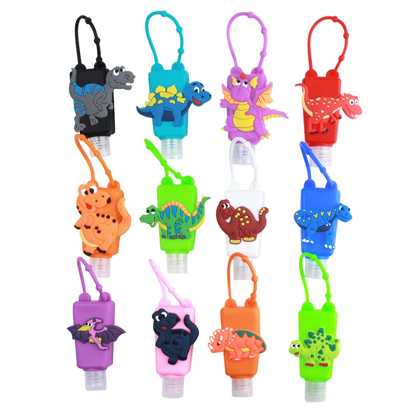 10/50pcs Silicone Mini désinfectant pour les mains voyage Portable sûr support de Gel distributeur de savon main Gel support pour les enfants