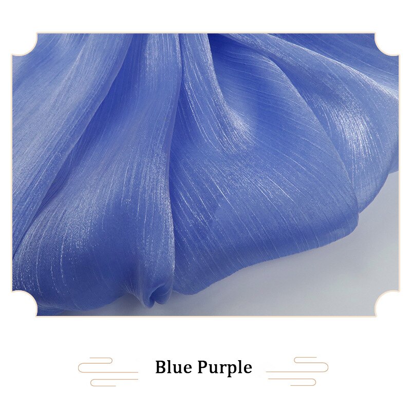 Organza Tule Stof Achtergrond Gordijnen Voor Wedding Party Home Decor Stof Voor Trouwjurk Diy Naaien 50cmX150cm: Bruin