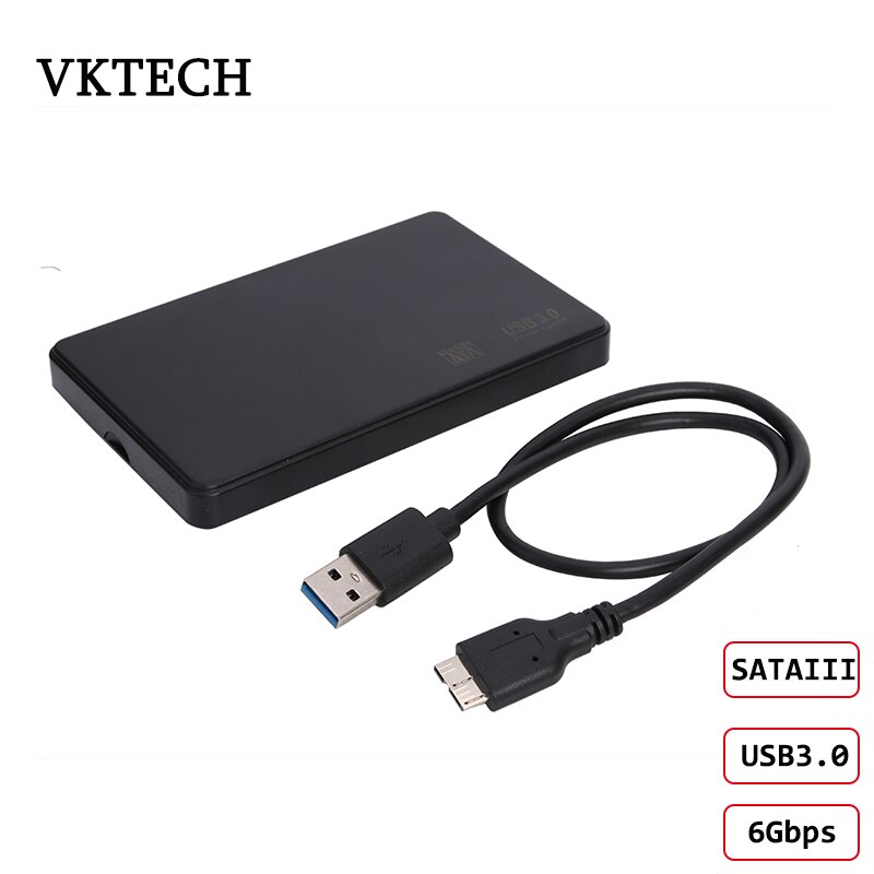 2.5 polegada hdd ssd caso sata para usb 3.0 2.0 adaptador livre 5 gbps caixa de disco rígido gabinete suporte 2tb hdd disco para windows mac os: USB3.0 (B)