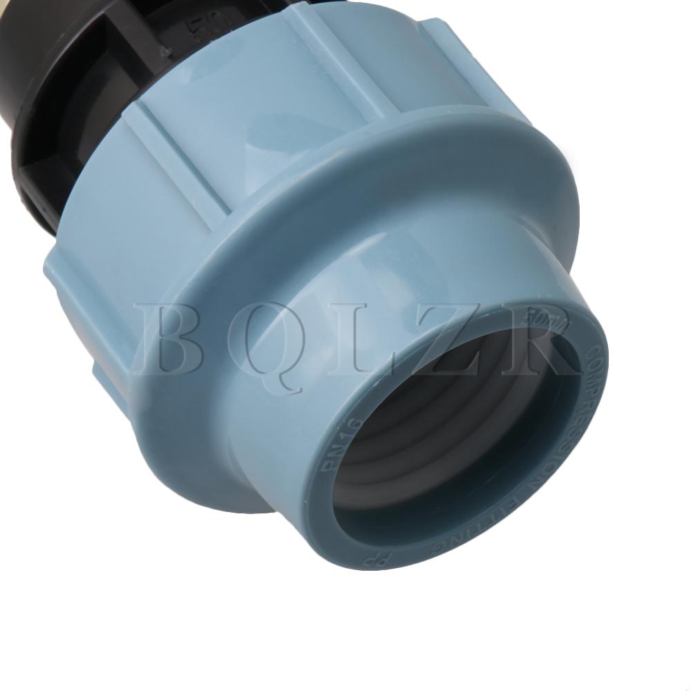 BQLZR T-Handle Shut Off Valve 50mm Plastic Ball Valve for Waste Applications