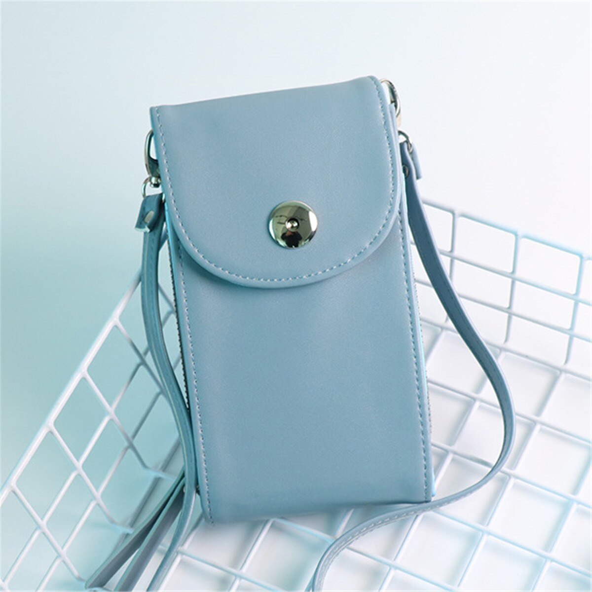 Osmond Frauen Handtaschen Koreanische Mini Tasche praktisch Taschen Einfache Kleine Umhängetaschen lässig Damen Klappe Schulter Tasche сумка женская