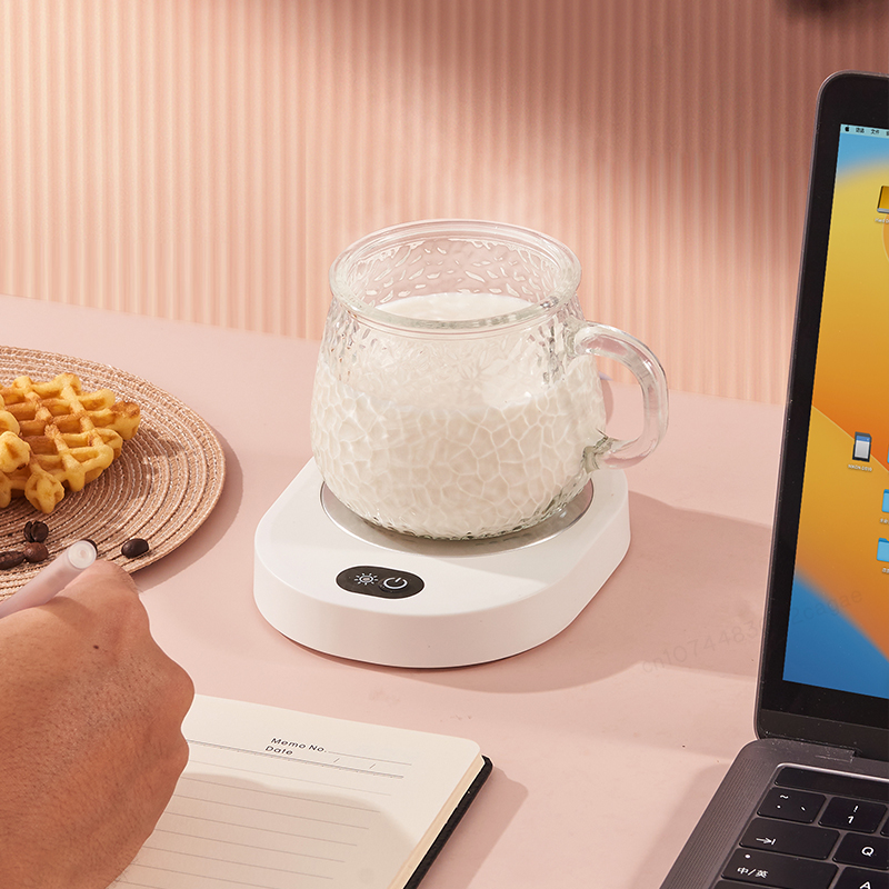 Tassenwärmer, thermostatische Temperatur für Kaffee, Milch, Tee, Wasser, DC 5 V, USB-Heizkissen, Tassenheizung für Zuhause, Büro, Schreibtisch