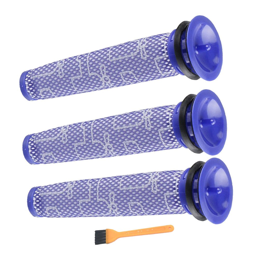 6 Pack Pre-Filters and 2 Pack HEPA Post-Filters Replacements Compatible Dyson V8 and V7 Cordless Vacuum Cleaners: 3pcs