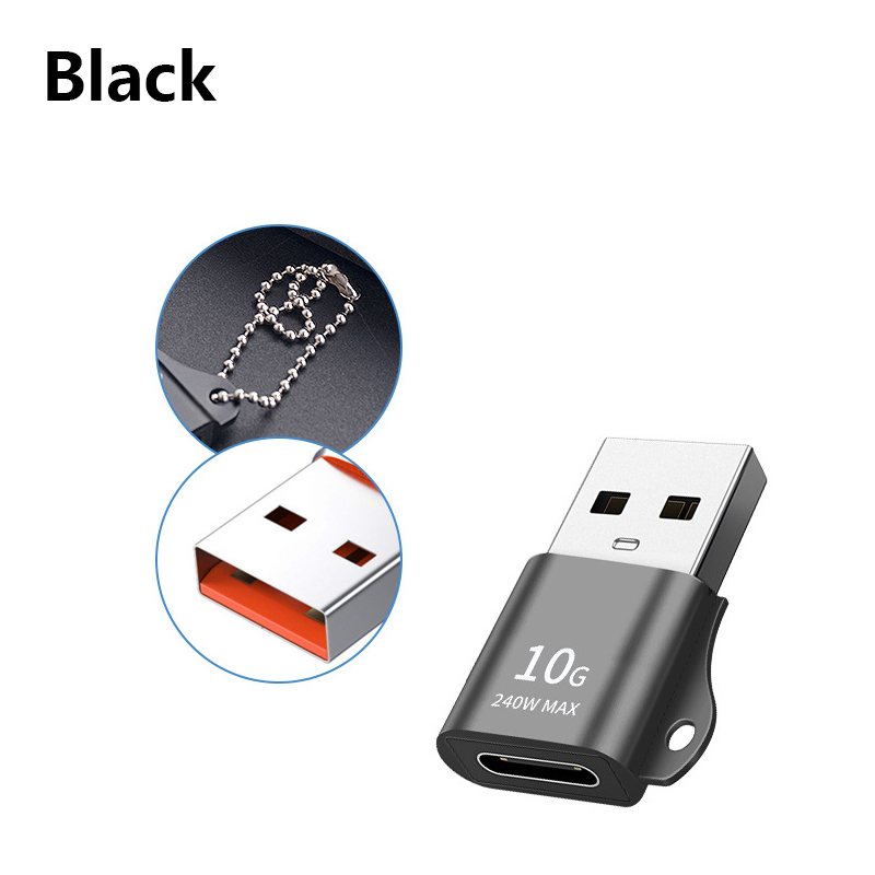 USB C 3.0 typ adaptera C na USB 2.0 Adapter do telefonu komórkowego męski na żeński konwerter USB C konwerter USB typu C do laptopów PC: Czerwony