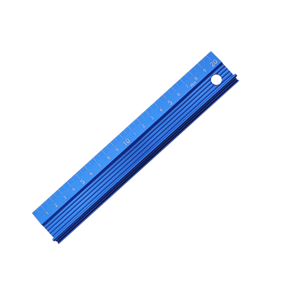 20CM 30CM 45CM 60CM Schneiden Lineal Metall Handwerk Sicherheit Lineal Nicht Unterhose Aluminium Legierung Multifunktionale Schutz lineal Metall Lineal: verrotten
