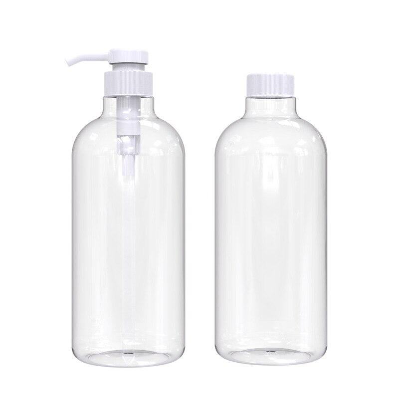 300/500/1000ML Klar Presse Pumpen Leere Flasche Nachfüllbare Shampoo Dusche Gel Spender Hautpflege Werkzeug Nachfüllbar flaschen TK-ing