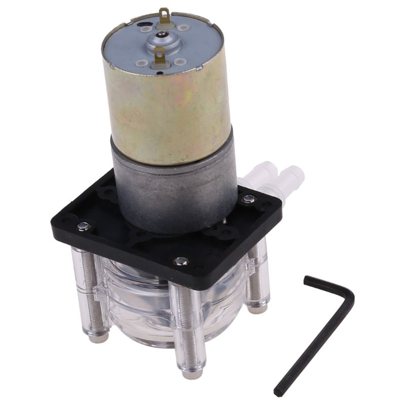 Dc 12/24v peristaltiske pumper stor flow doseringspumpe vakuum akvarium lab analytisk