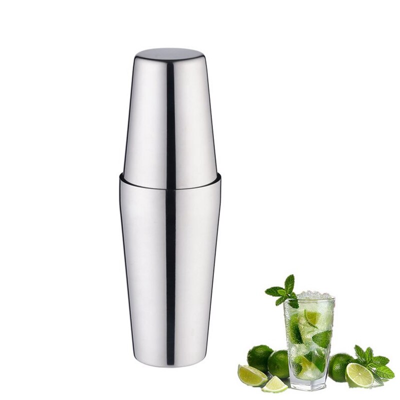 ^ Boston Cocktail Shakers Martini Staal Cocktail Shaker Mixer Wijn Martini Boston Shaker Voor Barman Drinken Party Bar Gereedschap #5