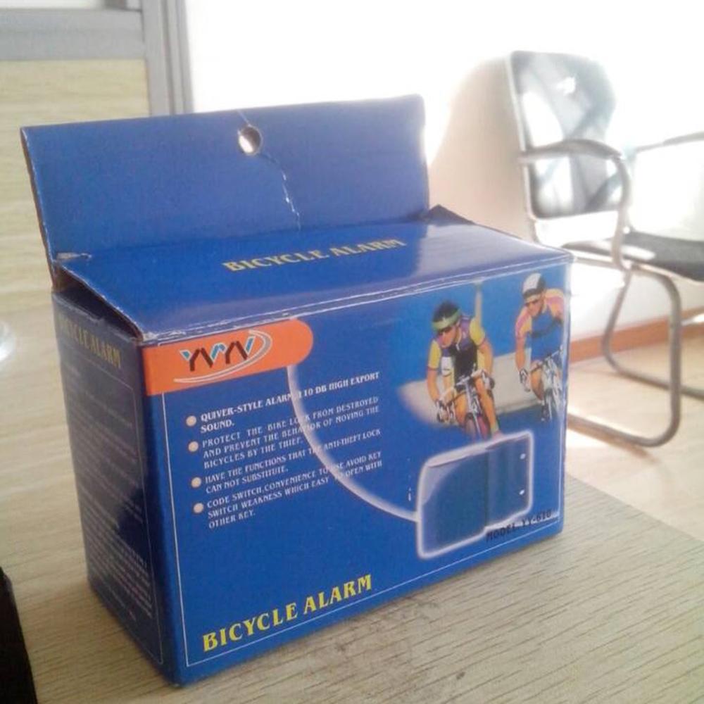 Wireless Alarm Bicycle Mountain Bike Anti Theft Device Prevent Loss Security Waterproof Black Anti-theft Device