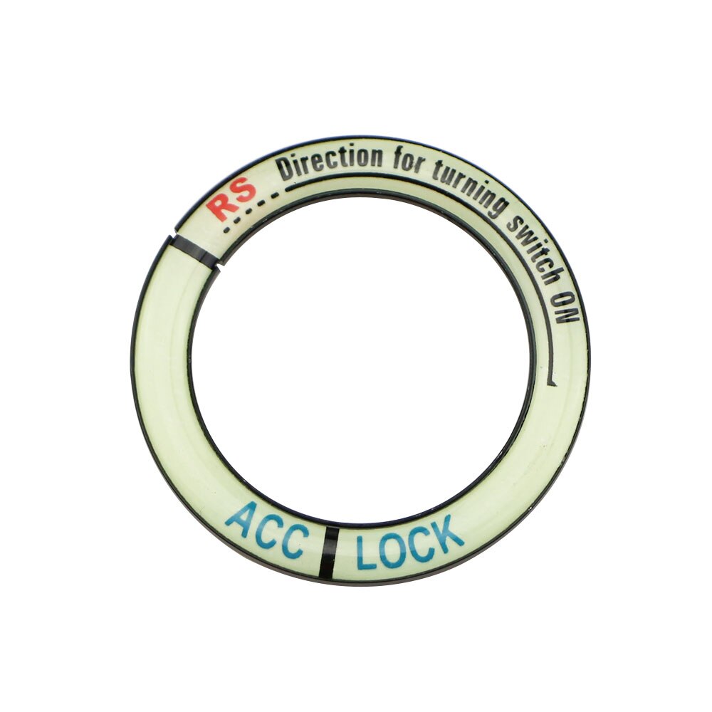 Zlord Car Engine Ignition Key Ring Lumiuous for Renault Koleos Fluenec Latitude Sceni C1 2 C3 Modus Duster Logan Sandero