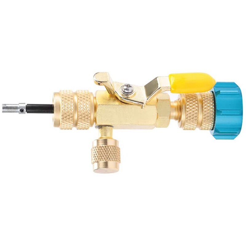 Valve Core Remover Installer, Dual Remover Installer Tool Removal And Installation Made Of Brass Made Into Valve Body