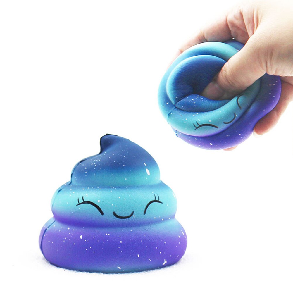 Jouet anti-Stress jouet exquis amusant lente montée parfumée galaxie caca jouet drôle anti-Stress jouet