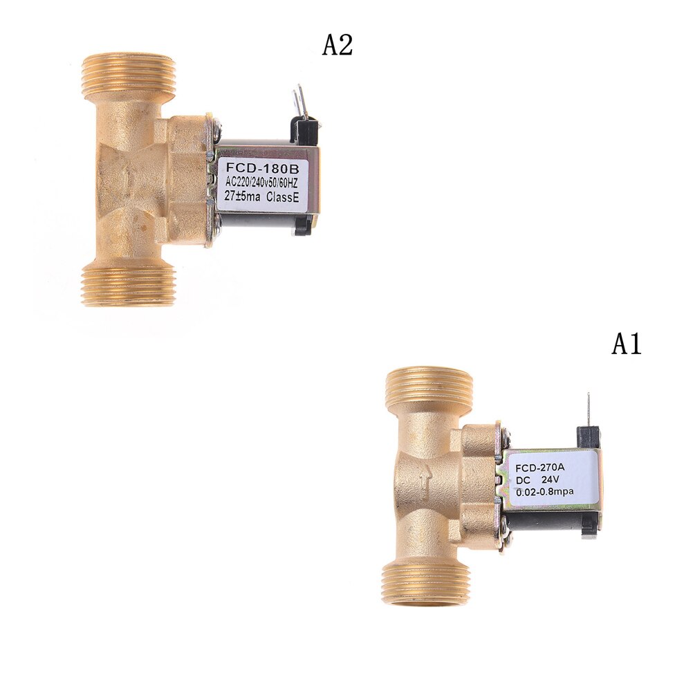Elektrische Magnetventil Wasser normal Geschlossen Lufteinlass 3/4 zoll fließen 12 V DC,220V,24V Gold Schalter