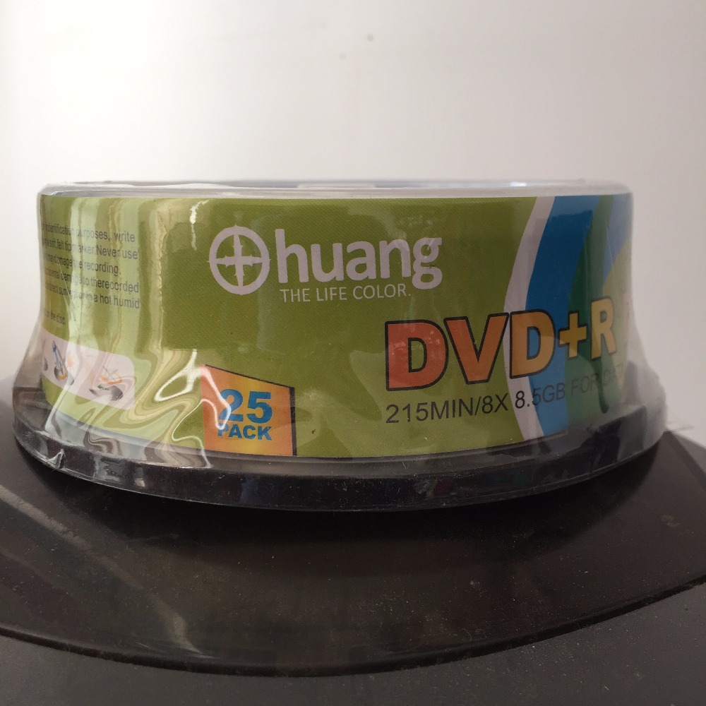 10 levyä alle 0.3%  vikatiheys  a 8.5 gb tyhjä tulostettava dvd+r dl levy