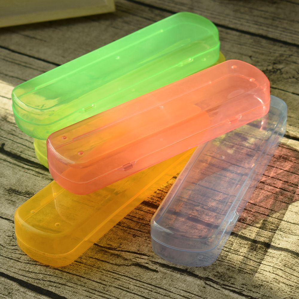 Caja de almacenamiento de cepillos de dientes portátil, 1 Uds., caja de cepillo de dientes para viaje y acampada, organizador de almacenamiento para baño seguro y saludable