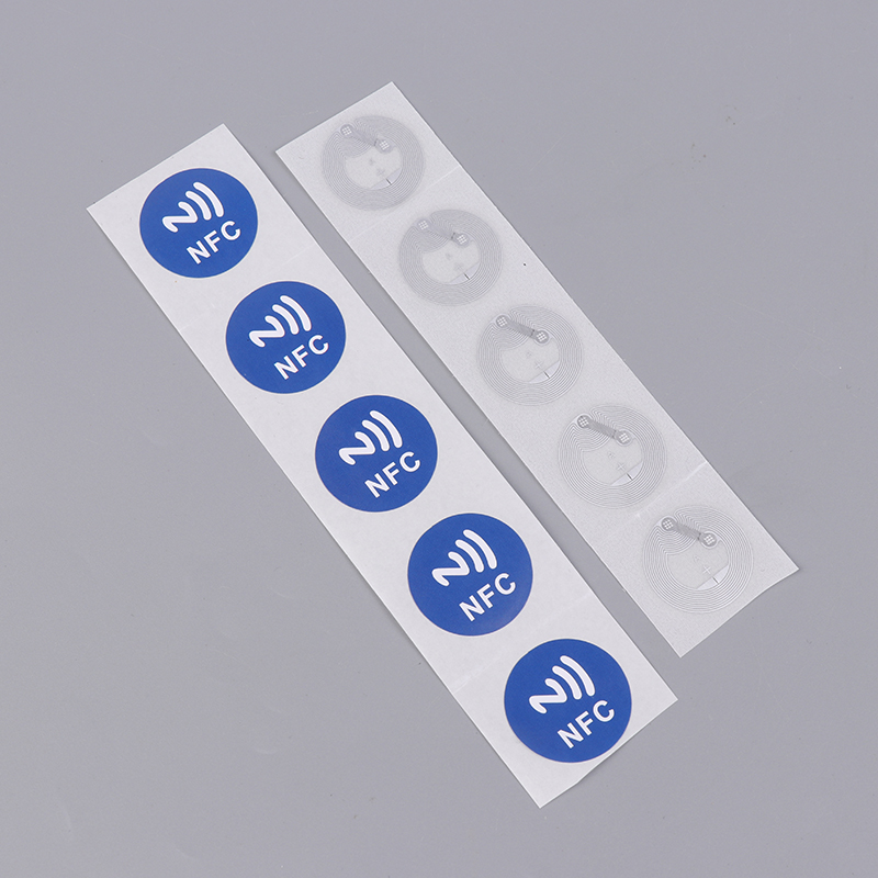 1/20/50 sztuk NFC etykiety naklejki odznaki naklejki etykiety RFID elektroniczny etykietka wielokrotnego zapisu tajny klucz naklejka tagi NFC