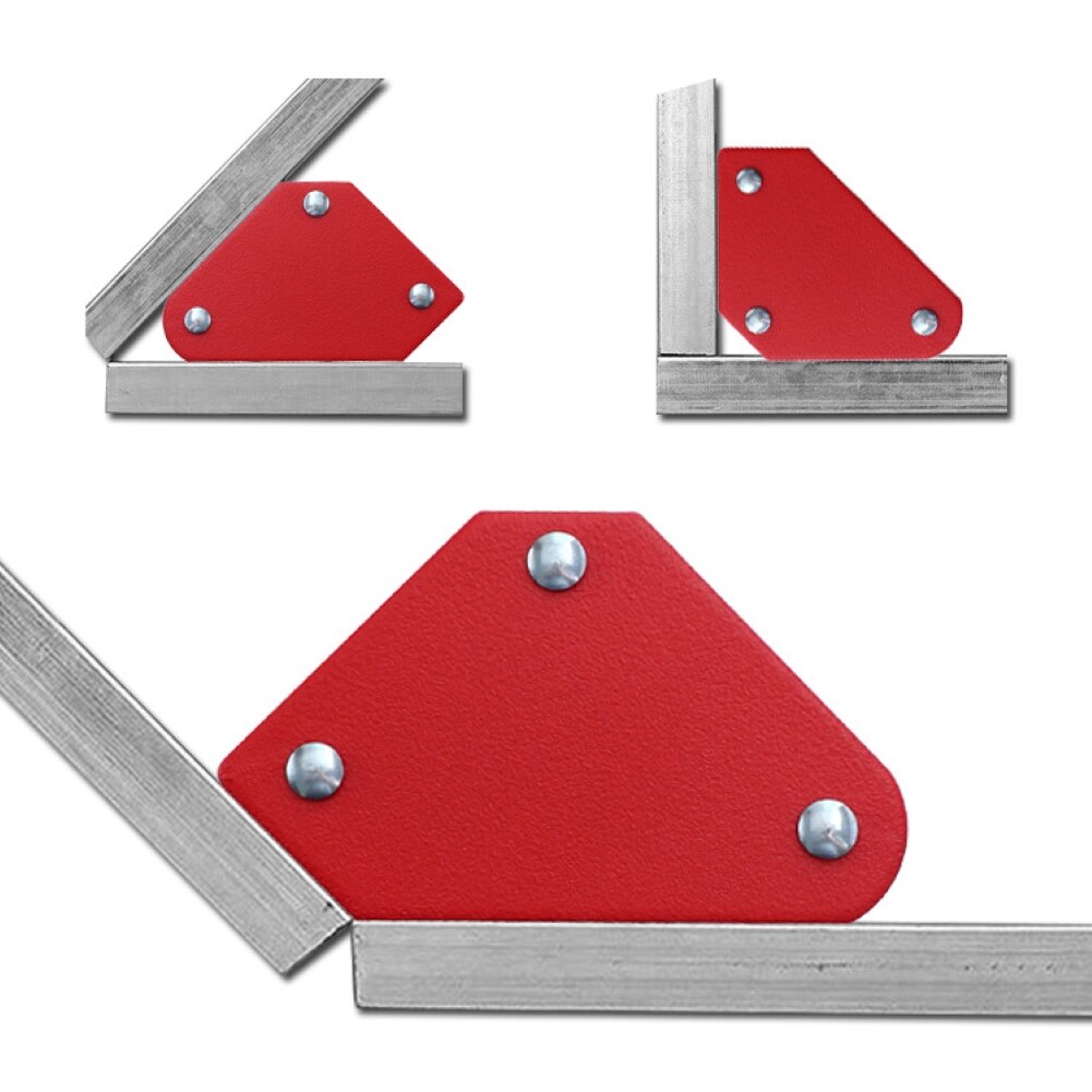 1 stk 45-135 grader magnetisk svejsevinkel holder trekant positioner fikseringsværktøj svejsning magnetisk vinkel fast positioner