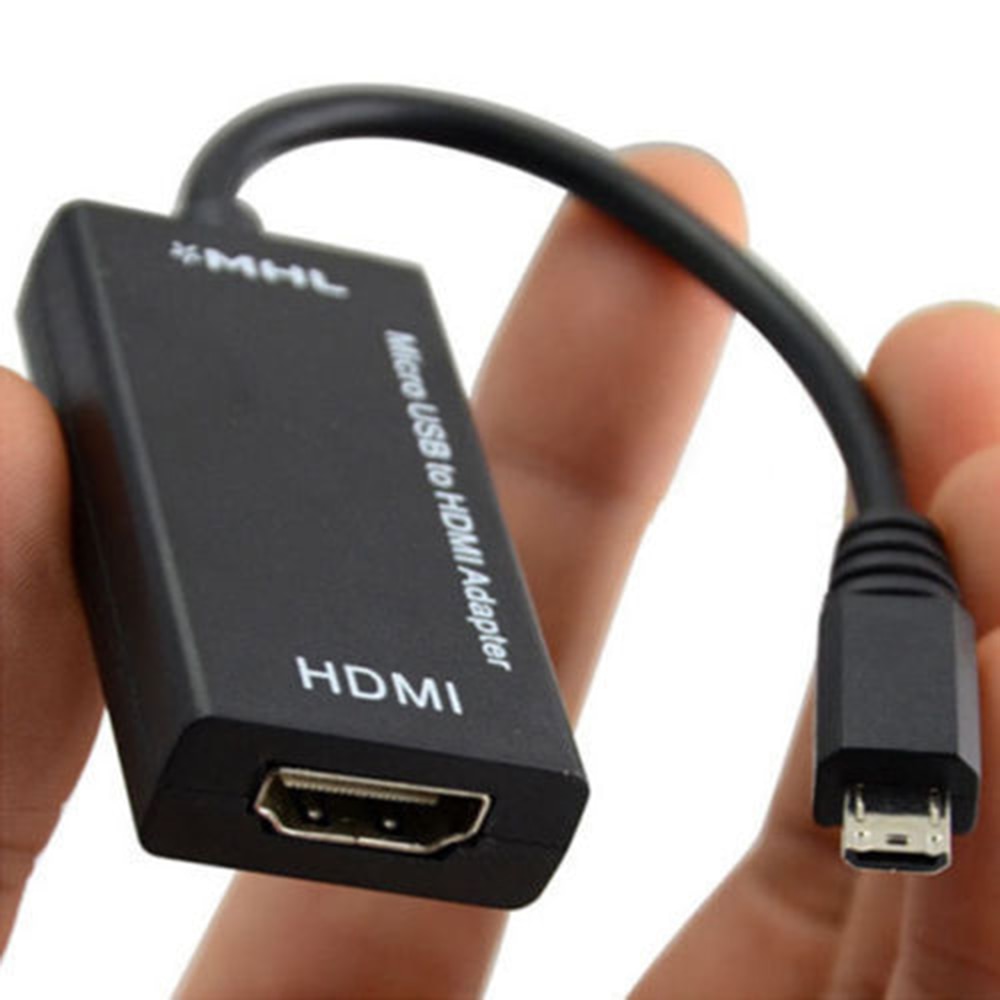 Micro USB Zu HDMI Konverter Adapter Für TV 1080P HD Audio Video HDMI Kabel Für Samsung Huawei Android Mobile telefon