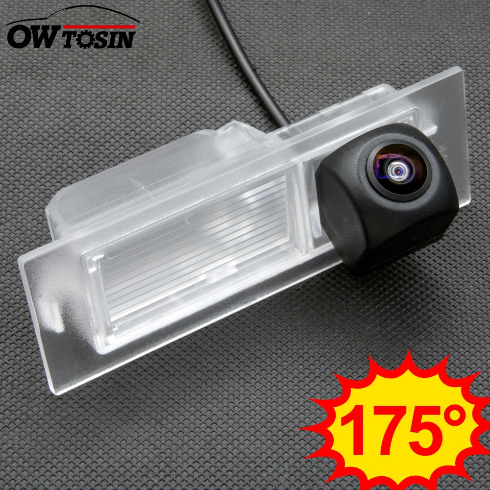 Cámara de visión trasera inversa HD de 175 grados para Fiat Tipo/Egea Monitor de aparcamiento visión nocturna impermeable