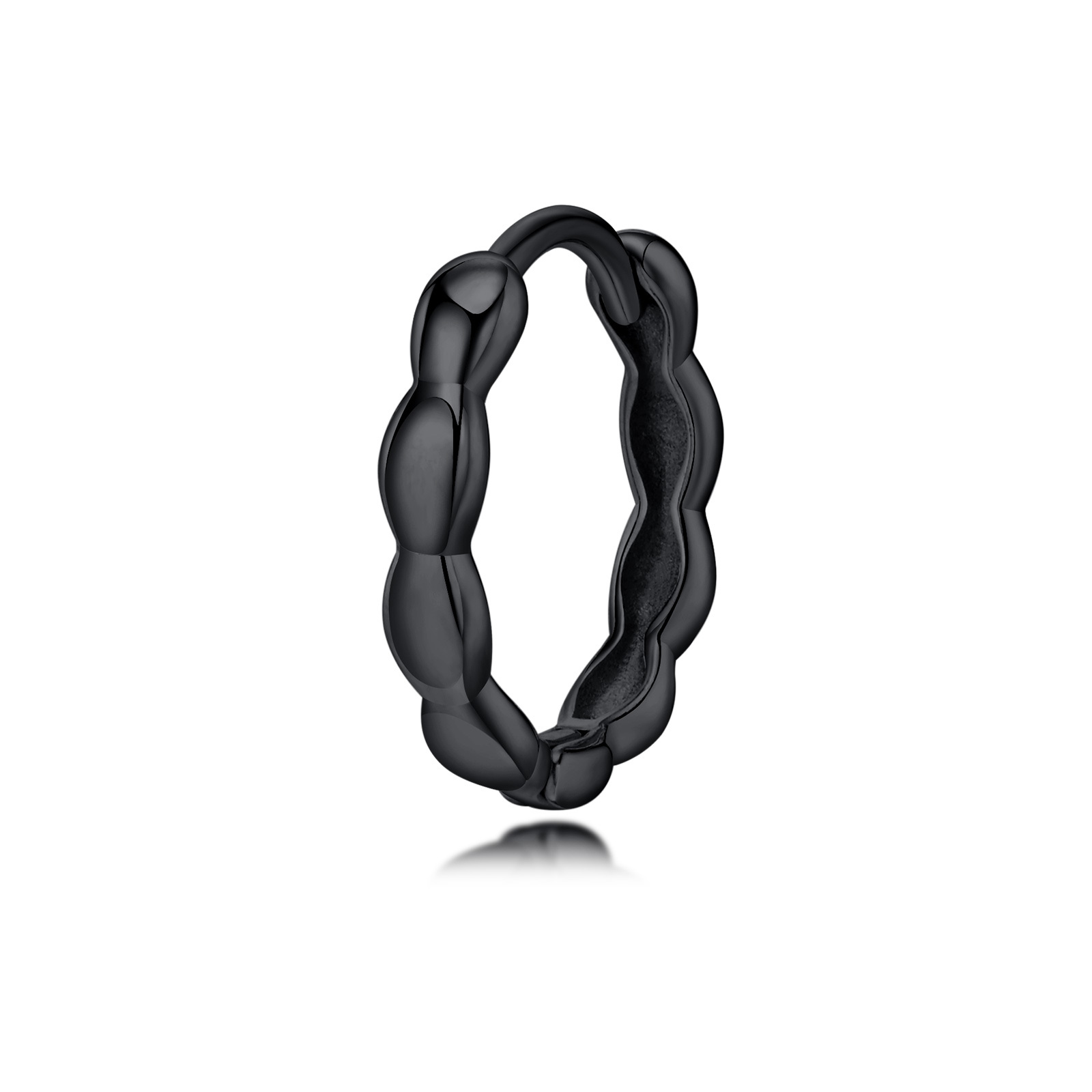 Mannen Geometrische Oorringen Voor Vader Vader Echtgenoot Vriend Bff, Waterdicht Roestvrij Staal Ronde Oor Voor Hem Sieraden: MULTI