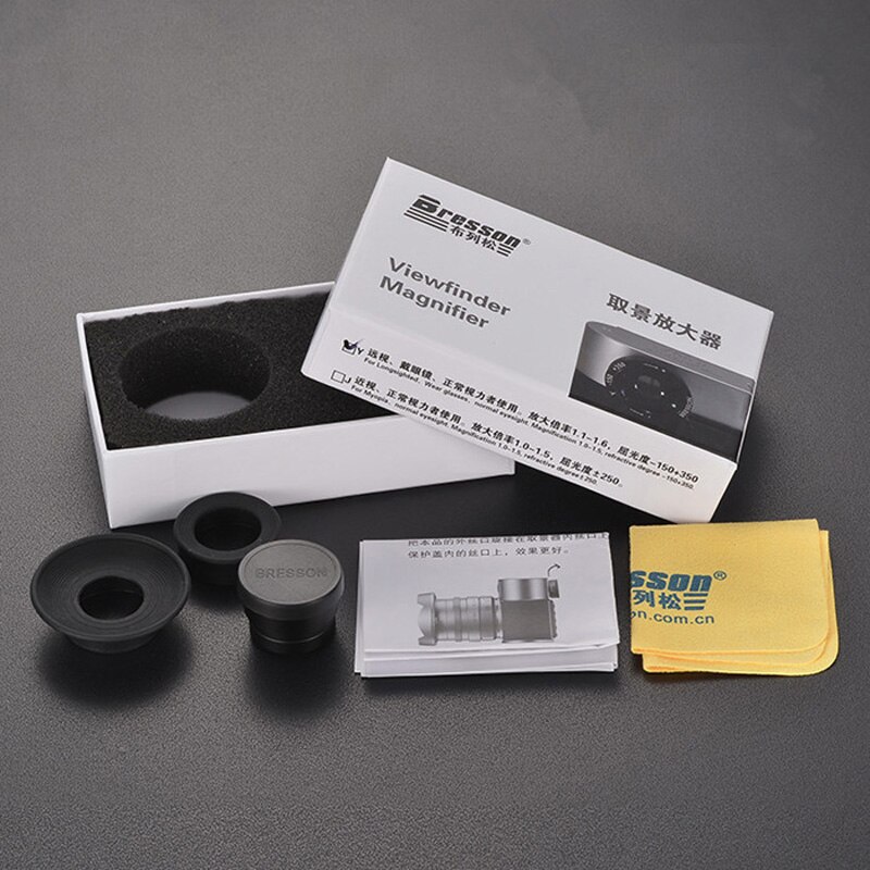 BRESSON – loupe de viseur 1.1-1.6x pour Leica M Camera ME M9 M8 M7 M4-P M8.2