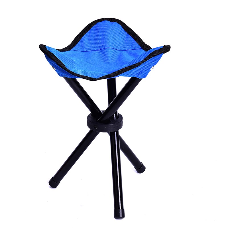 Foldable Pop Up Chair Portable Lightweight Folding Camping Hiking Stool Tripod Chair Seat For Fishing Festival Picnic: Default Title