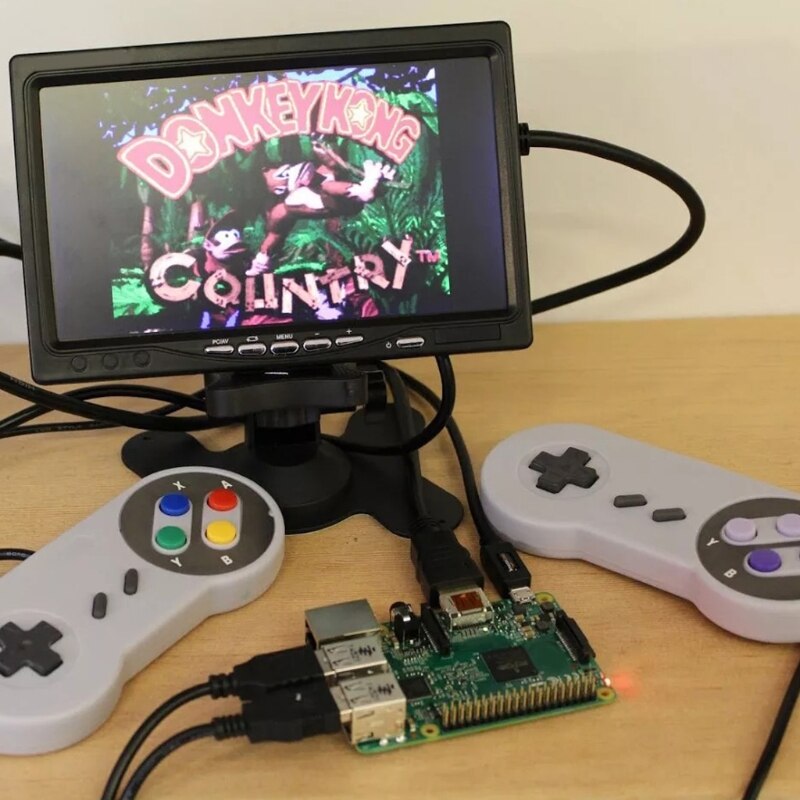 Raspberry Pi 4 Touchscreen, 4 Inch 60 + Fps 800X480 Resolutie Raspberry Pi