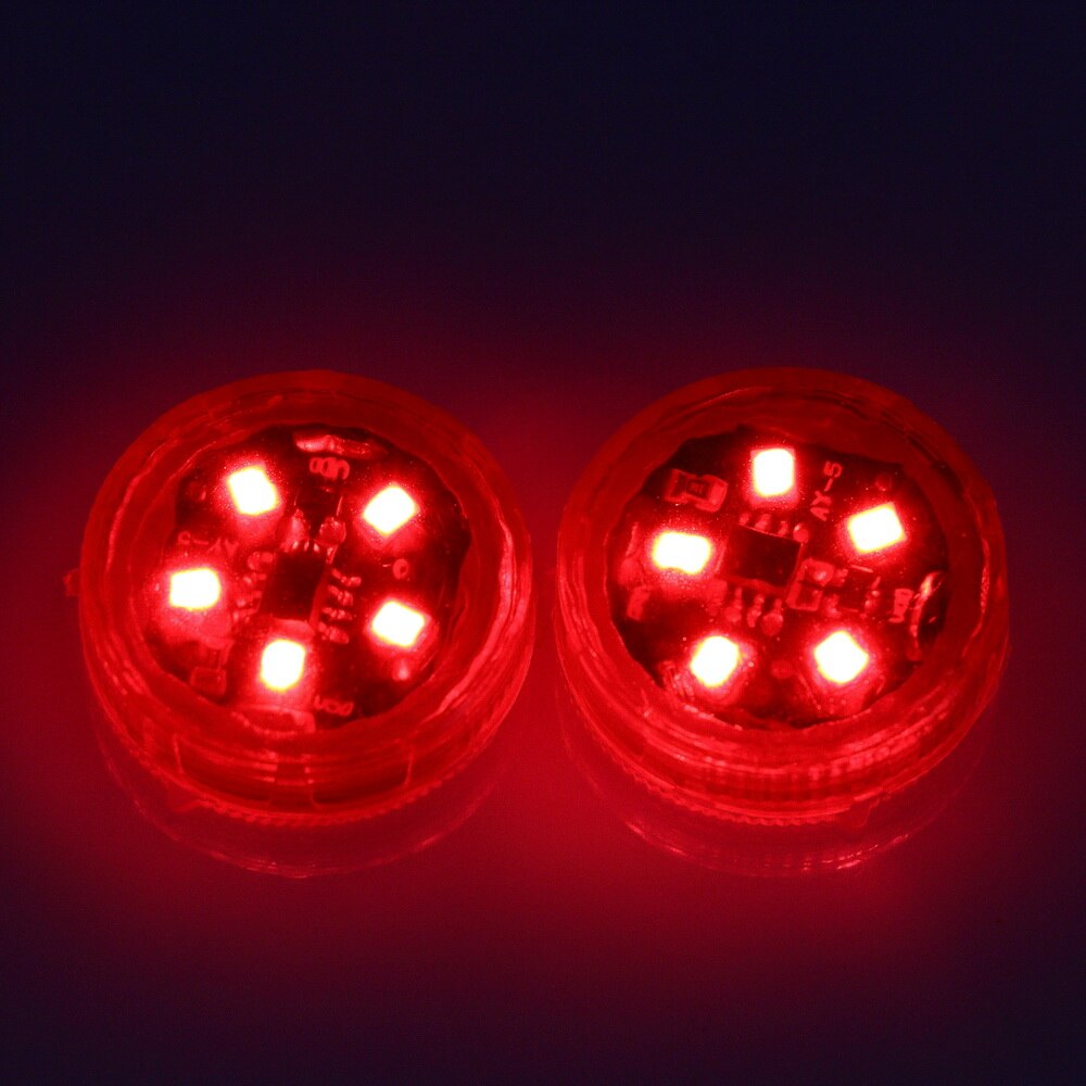 Kebidumei 2 stücke 5 LEDs Warnung Blitz-Lampe Sicherheit Anzeige kabellos Anti-Kollision Signal licht parkplatz lampen Auto Openning tür: verrotten