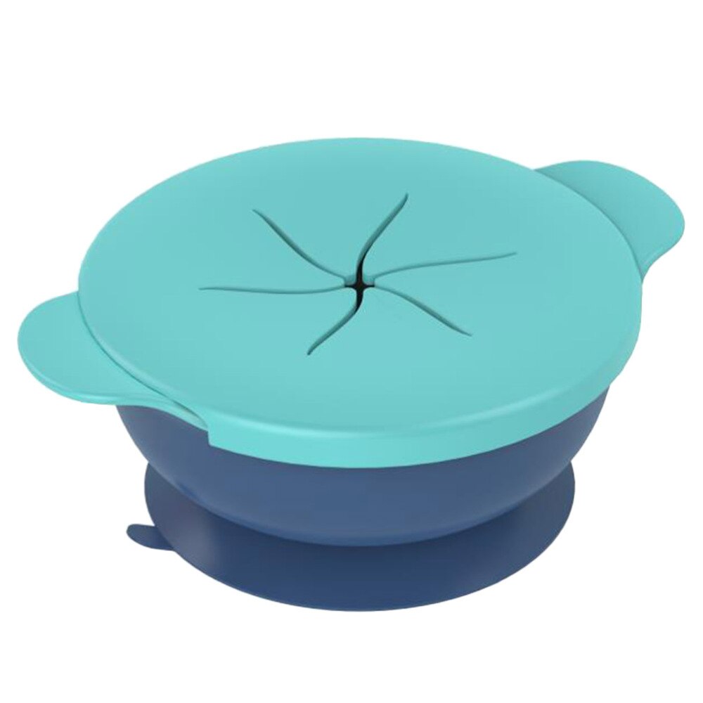1pc Fruit Dishes Food Bowl Tray Children Feeding Dinner Plates Silicone Bowls for Infant Kids Home Baby: Default Title