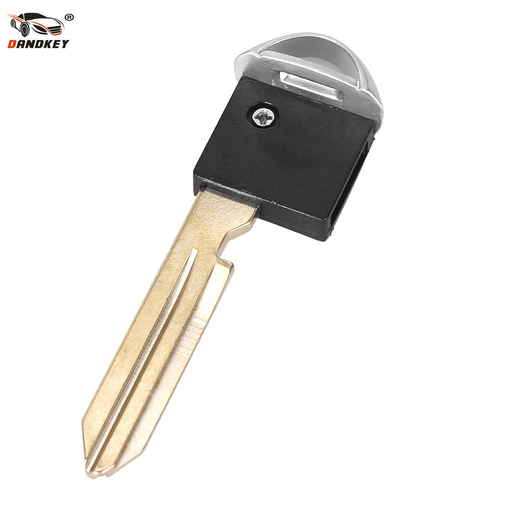 Lâmina chave dandkey para nissa infiniti alitma armada cubo ex35 m35 m45 2006-2011substituição emergência valet inserir chave do carro