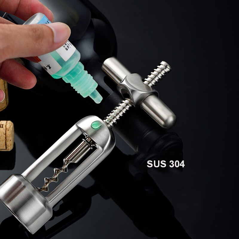 Ouvre-bouteille de vin moderne en acier inoxydable 304, 1 ou 3 pièces, tire-bouchon à levier pour le vin rouge, ustensiles de cuisine, outils de Bar